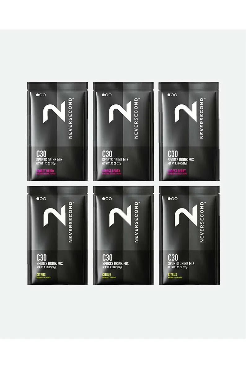 NeverSecond C30 Sports Drink Mix Single Serving