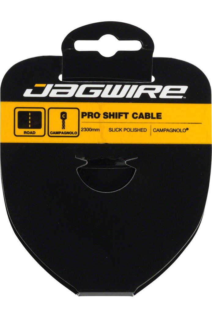 Jagwire Pro Shift Cable - 1.1 x 2300mm, Polished Slick Stainless Steel, For Campagnolo