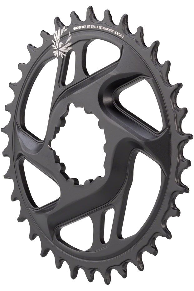 SRAM X-Sync 2 Eagle Cold Forged Direct Mount Chainring 34T 6mm Offset