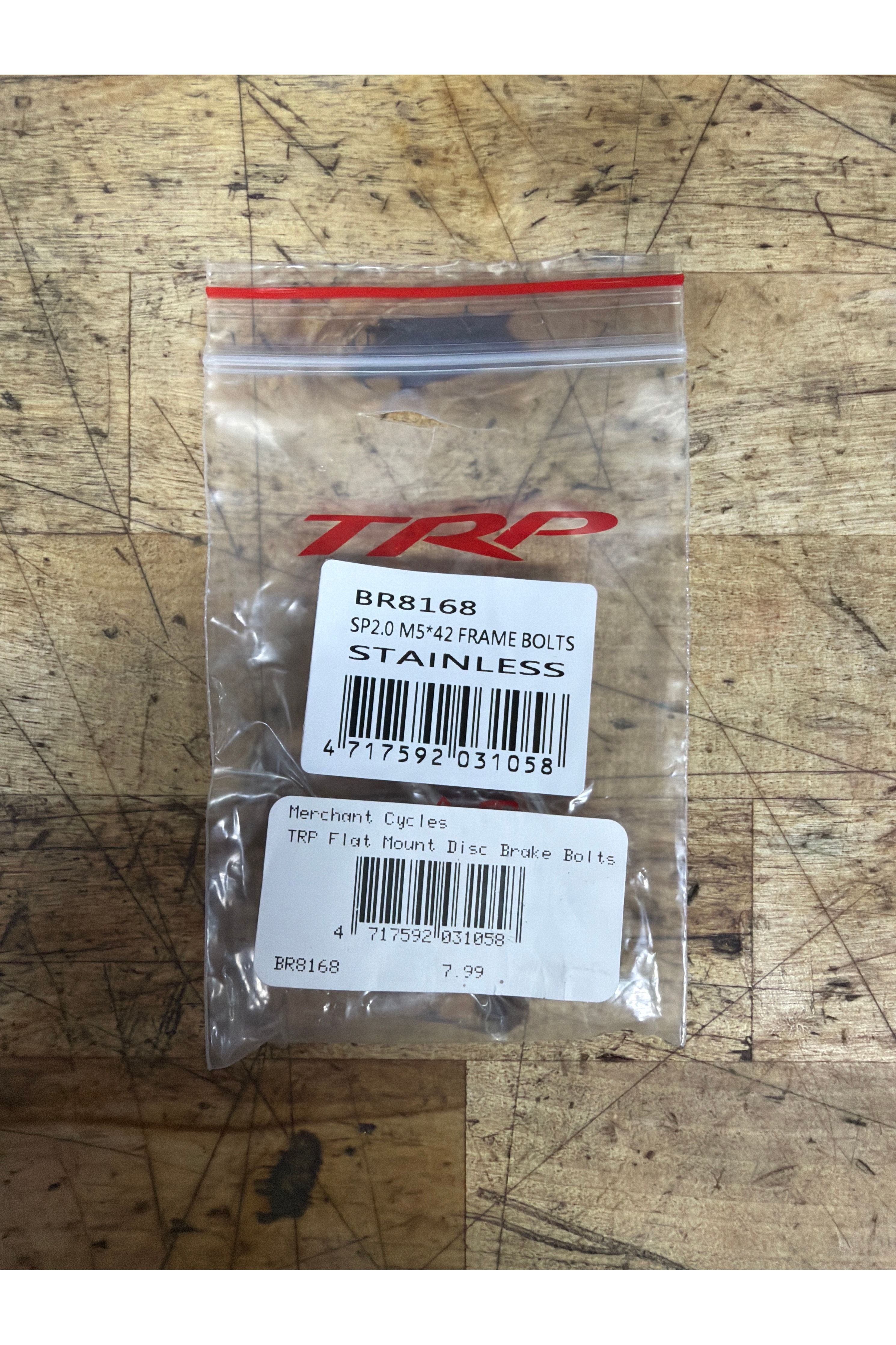 TRP Flat Mount Disc Brake Bolts