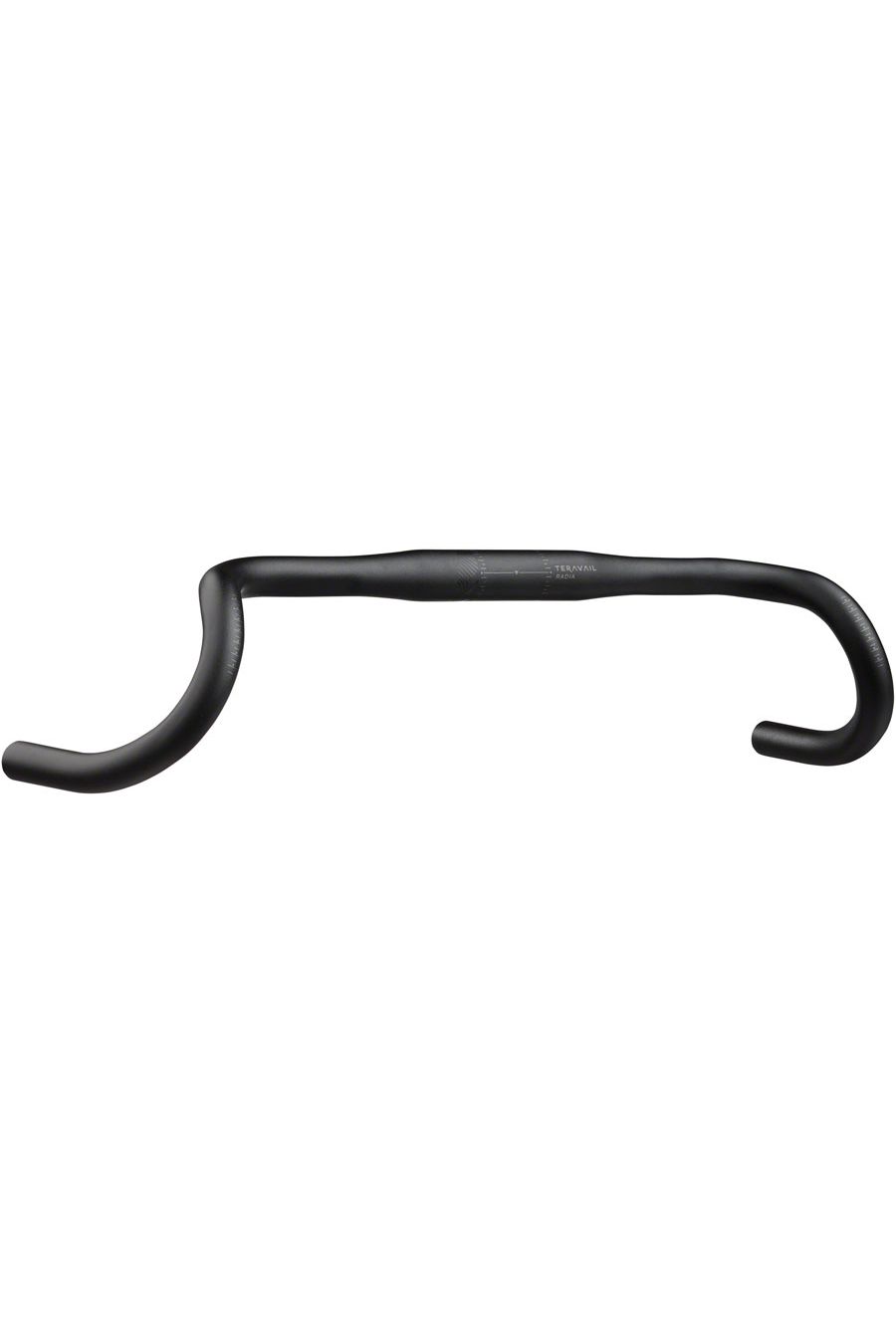 Teravail Radia 24 Drop Handlebar - Aluminum, 31.8mm, 40cm, Black