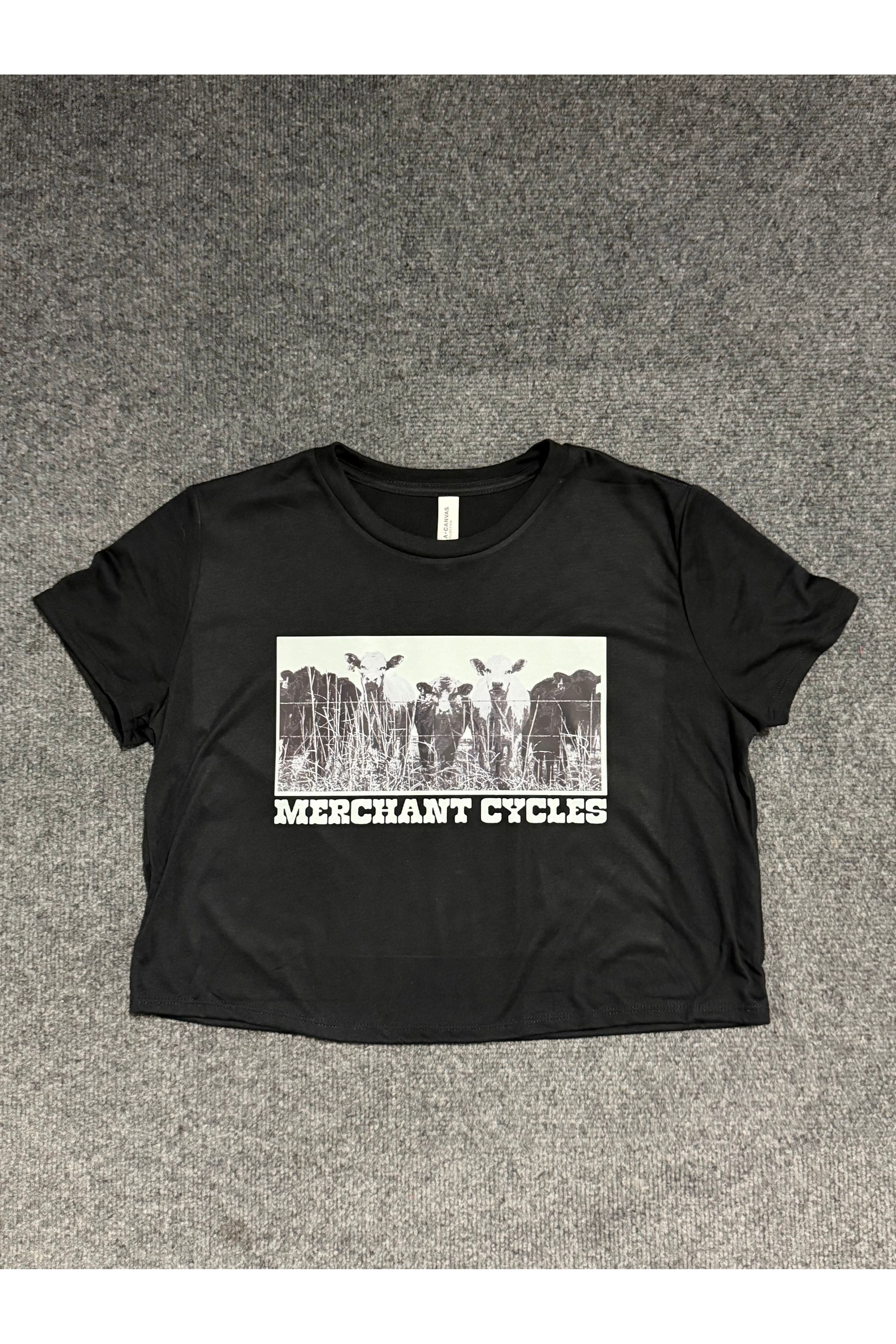 2026 Women's Merchant Cycles Crop Tee