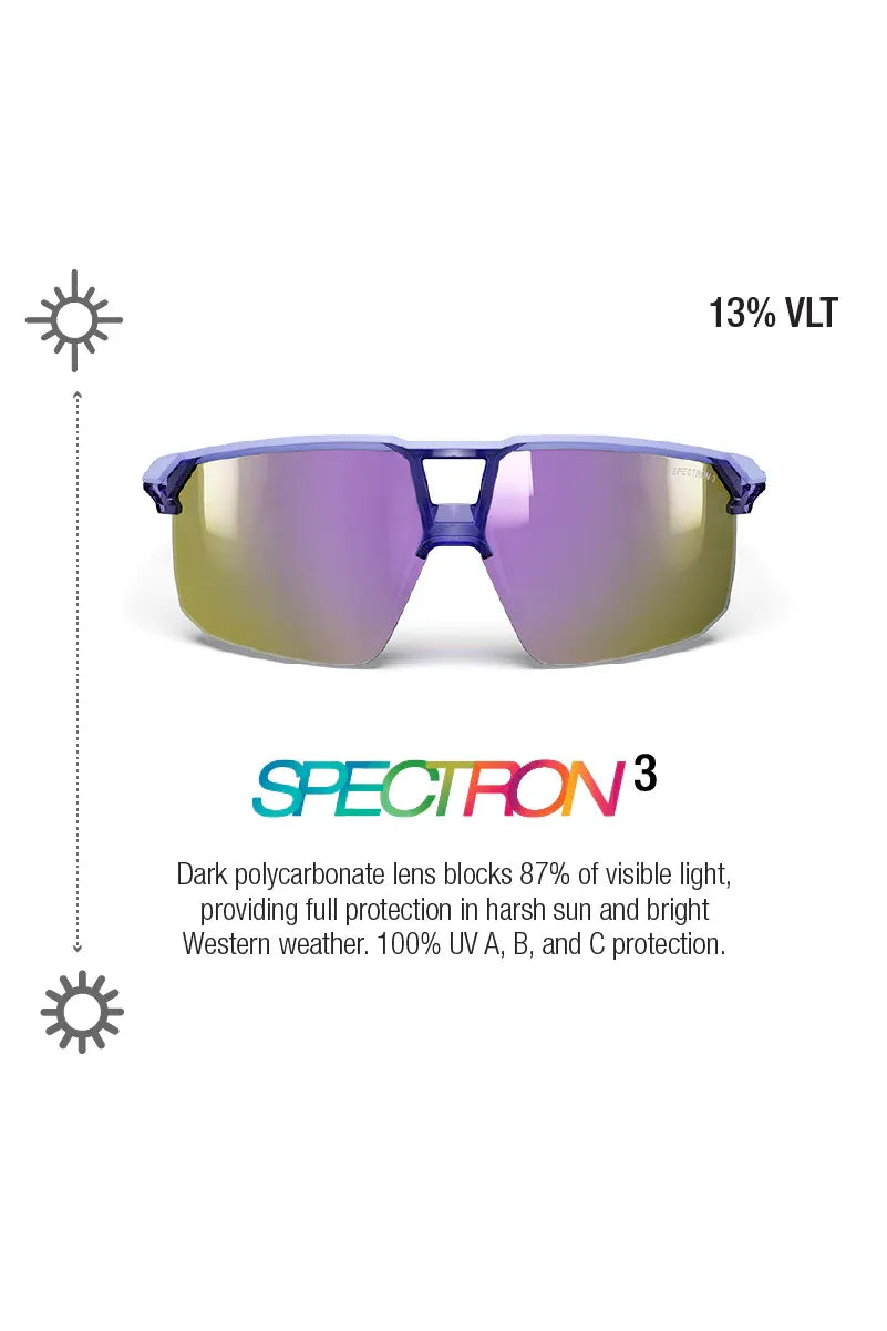 Julbo Liry Matte Purple / Translucent Purple Spectron 3