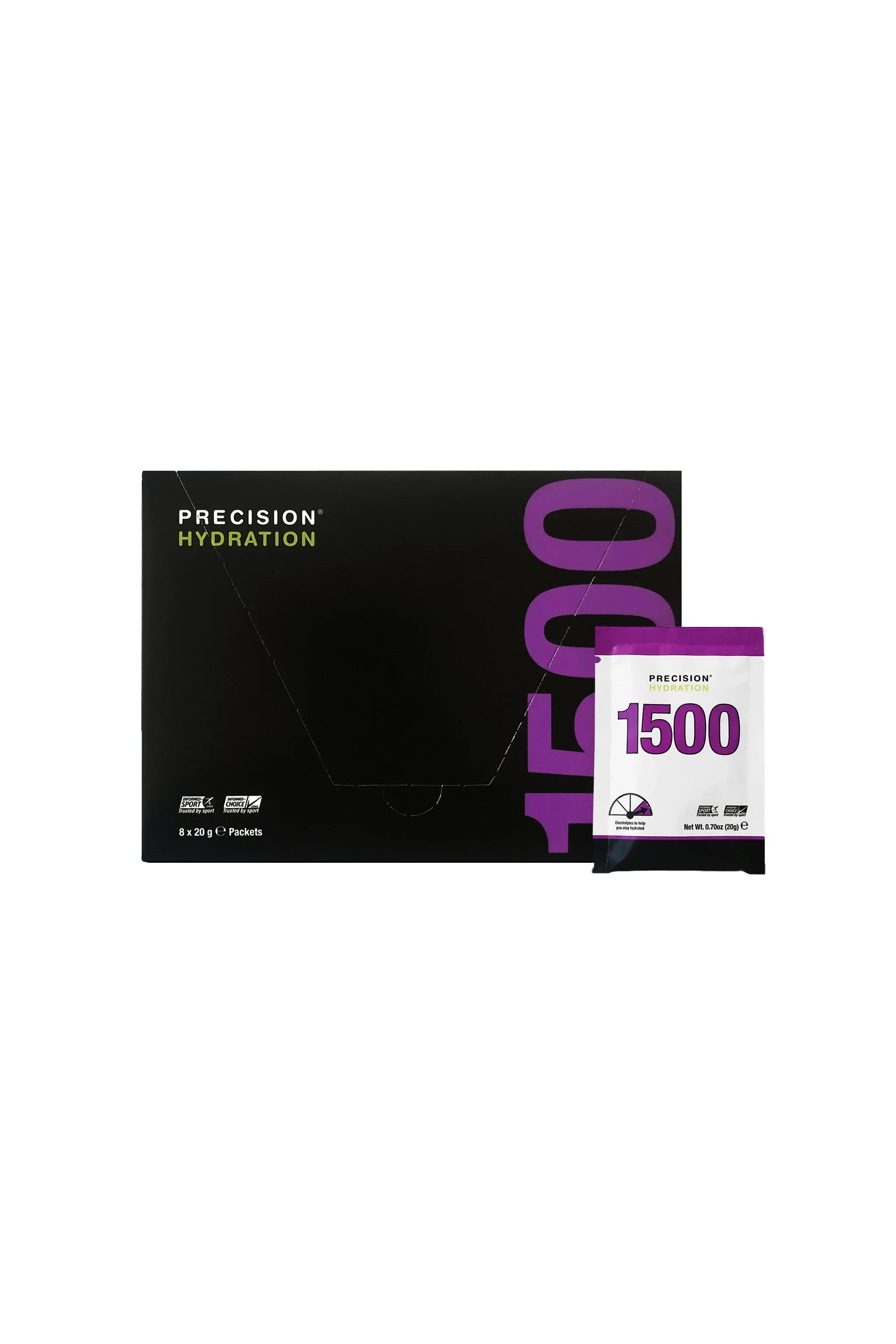 Precision Fuel & Hydration 1500 Powder Drink Mix Packets-8 Packets