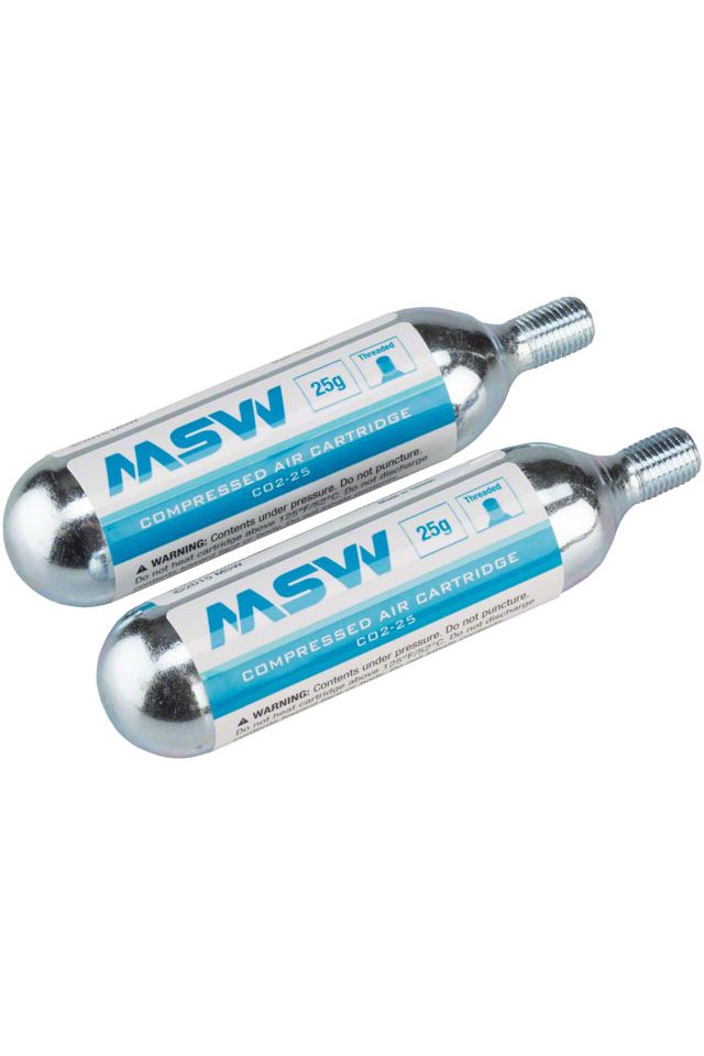 MSW CO2 Cartridge, Threaded - 20g