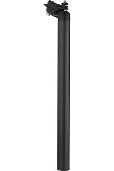 Salsa Guide Carbon Seatpost, 27.2 x 350mm, 18mm Offset, Black