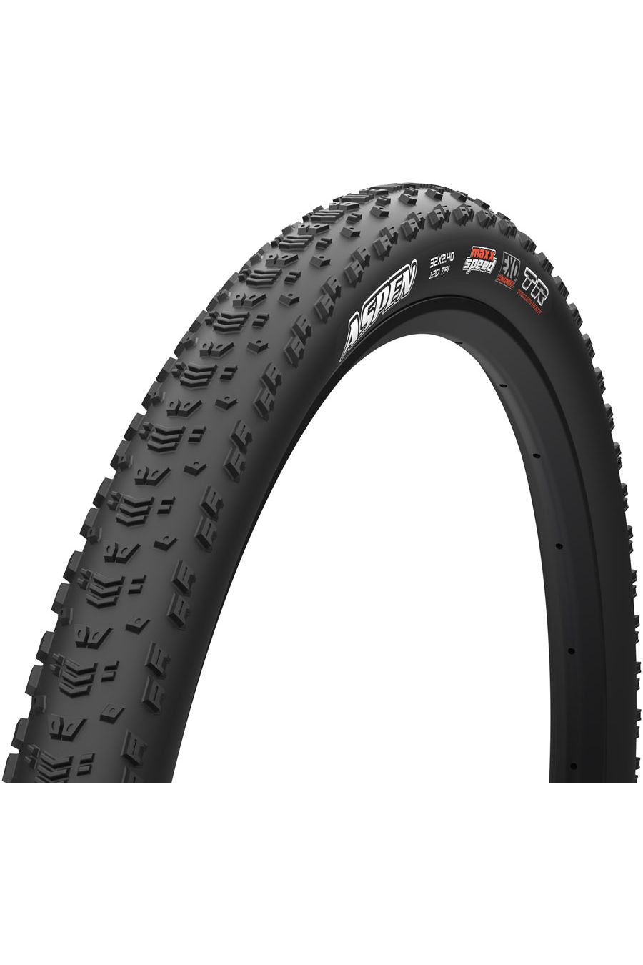 Maxxis Aspen Tire - 32 x 2.4, Tubeless, Folding, Black, MaxxSpeed, EXO
