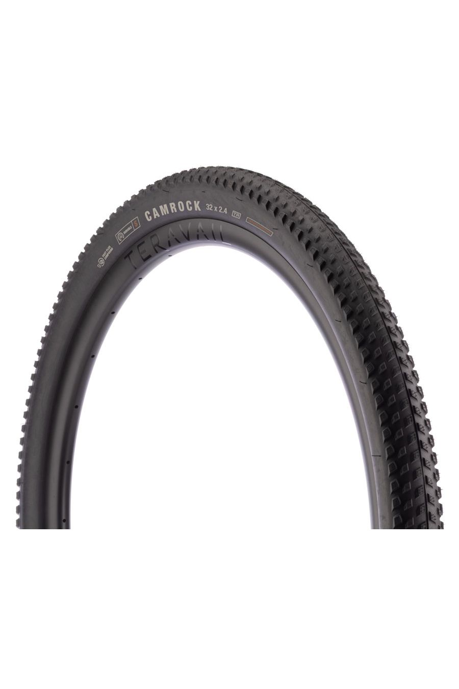 Teravail Camrock Tire - 32 x 2.4, Tubeless, Folding, Durable - Superstructure , Fast Plus Compound