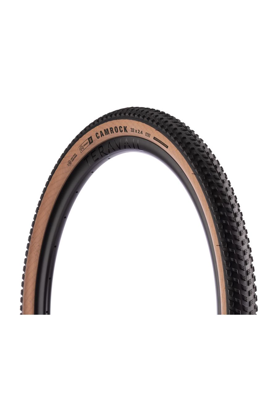 Teravail Camrock Tire - 32 x 2.4, Tubeless, Folding, Durable - Superstructure , Fast Plus Compound