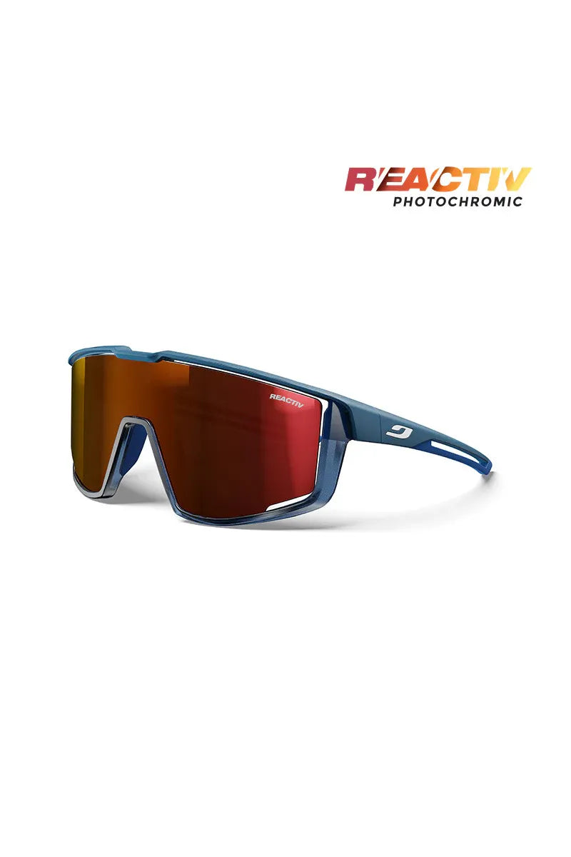 Julbo Fury Blue / Translucent Blue REACTIV 0-3 High Contrast